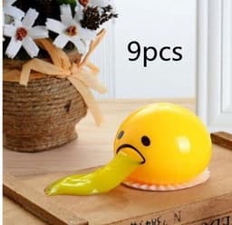 image-Puking Ball Brother Egg Yolk Pinch Vomit Spoof And Play Tricky Toys