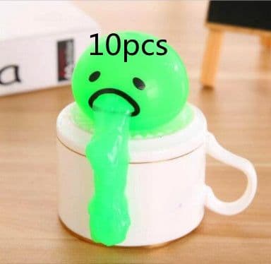 image-Puking Ball Brother Egg Yolk Pinch Vomit Spoof And Play Tricky Toys