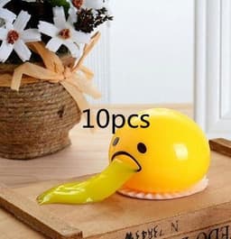 image-Puking Ball Brother Egg Yolk Pinch Vomit Spoof And Play Tricky Toys
