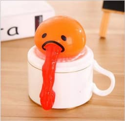 image-Puking Ball Brother Egg Yolk Pinch Vomit Spoof And Play Tricky Toys