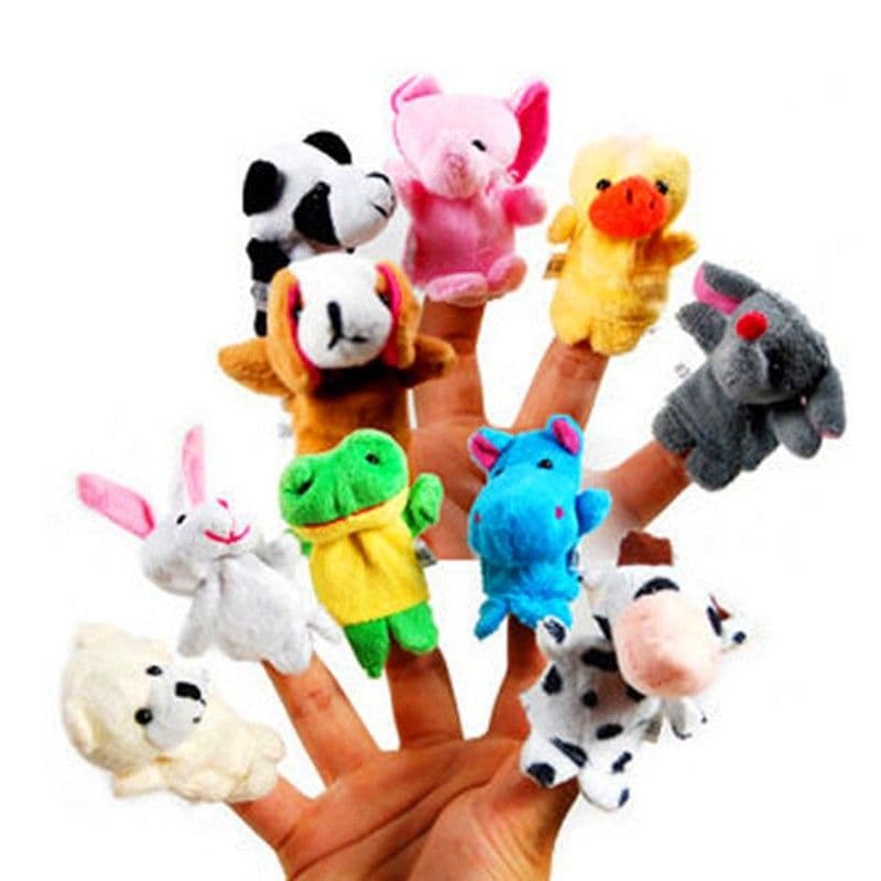 image-10 Pcs Set Finger Puppets