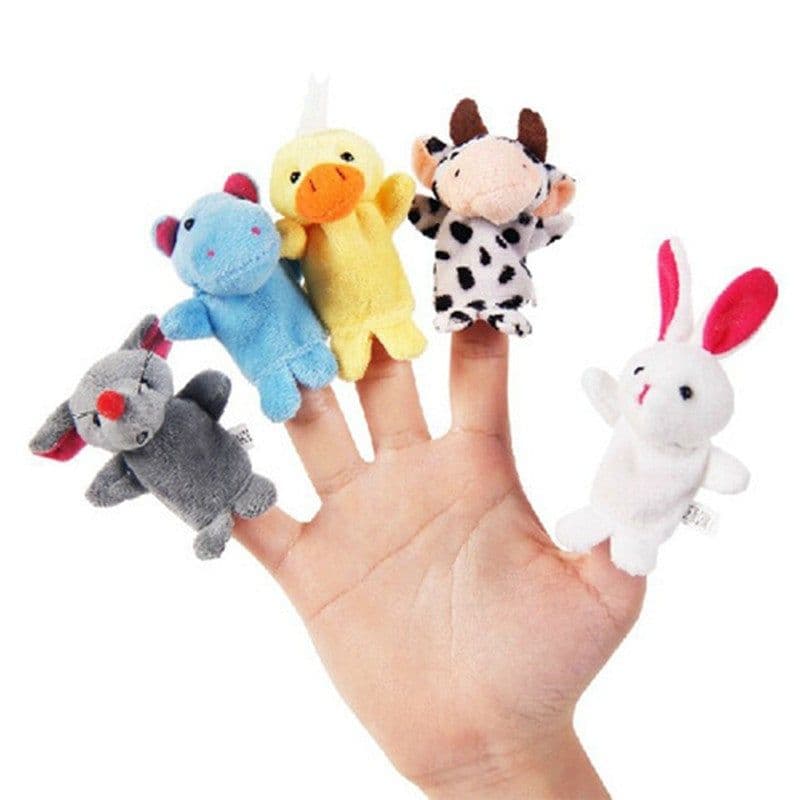 image-10 Pcs Set Finger Puppets