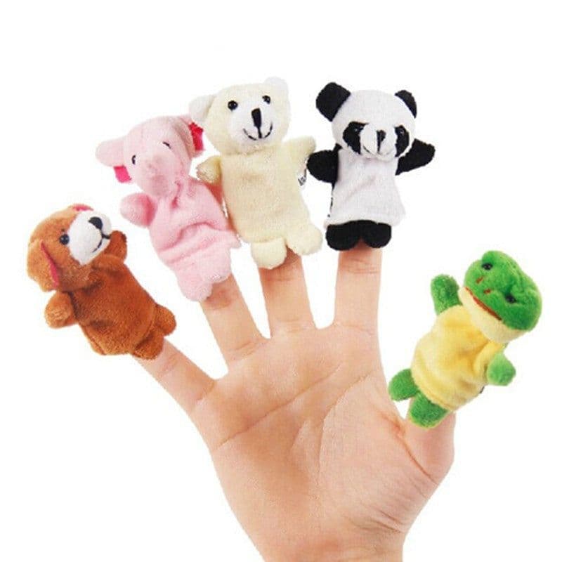 image-10 Pcs Set Finger Puppets
