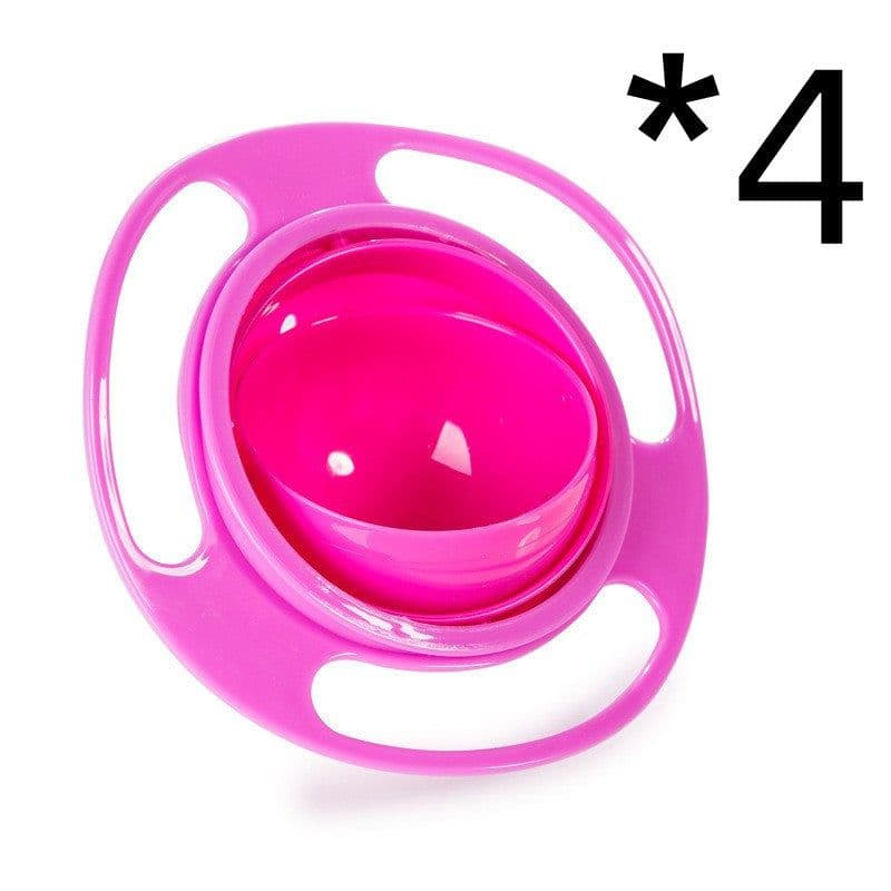 image-360 Rotate Universal Spill-proof Bowl Dishes