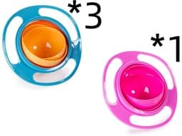 image-360 Rotate Universal Spill-proof Bowl Dishes