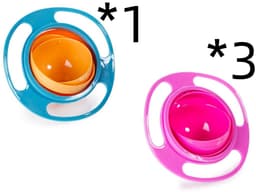 image-360 Rotate Universal Spill-proof Bowl Dishes