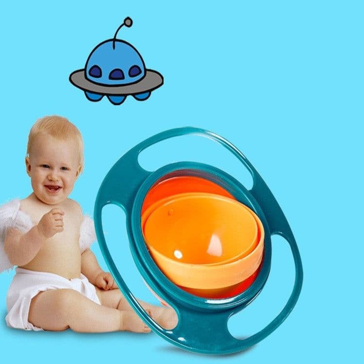 image-360 Rotate Universal Spill-proof Bowl Dishes
