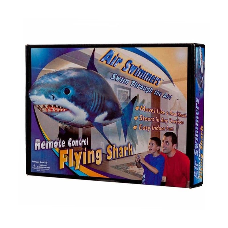 image-Remote Control Shark Toy Air Swimming Fish Infrared Flying RC Airplanes Balloons