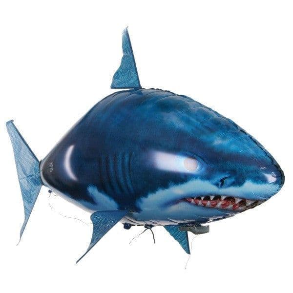 image-Remote Control Shark Toy Air Swimming Fish Infrared Flying RC Airplanes Balloons