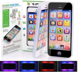 image-Chinese Simulation Learning Toy Mobile Phone Puzzle Early Education Machine