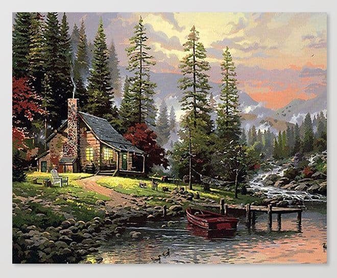 image-40*50cm DIY Oil Painting Home Decoration Painting