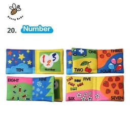 image-Baby Intelligence Development Soft Cloth Book