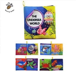 image-Baby Intelligence Development Soft Cloth Book