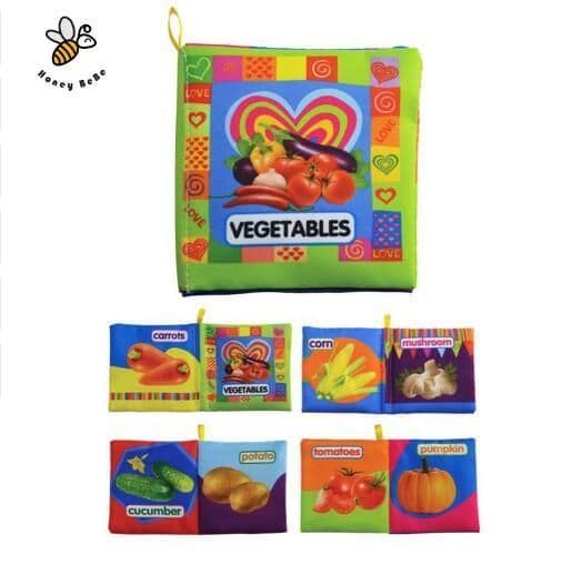 image-Baby Intelligence Development Soft Cloth Book