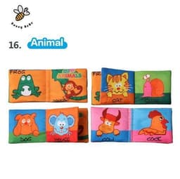 image-Baby Intelligence Development Soft Cloth Book