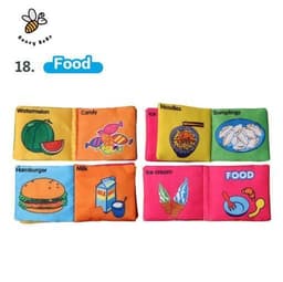 image-Baby Intelligence Development Soft Cloth Book