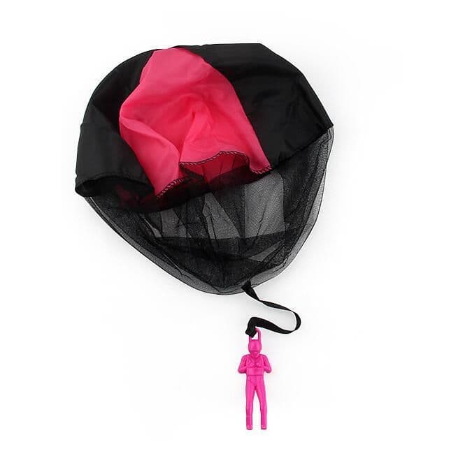 image-Hand Throwing Mini Soldier Camouflag Parachute Funny Toy Kid Outdoor Game Educational Fly Parachute Sport For Parent Child Toys