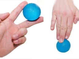 image-Hands Expander Silicone Egg Massage Hand Expander Gripper Strengths Stress Relief Ball Forearm Finger Exercise Equipment 4 Color