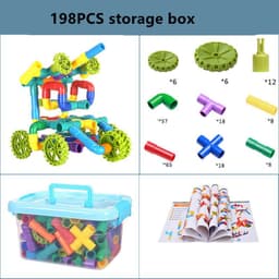 image-Pipeline Building Blocks Kindergarten Puzzle Teaching Equipment