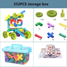 image-Pipeline Building Blocks Kindergarten Puzzle Teaching Equipment