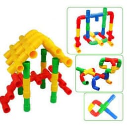 image-Pipeline Building Blocks Kindergarten Puzzle Teaching Equipment