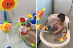 image-Newest plastic divers water pipes bath toy for kids