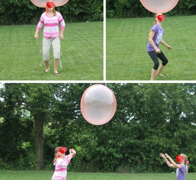 image-Air Filled Water Bubble Balloon Children Outdoor Toys Party Gift