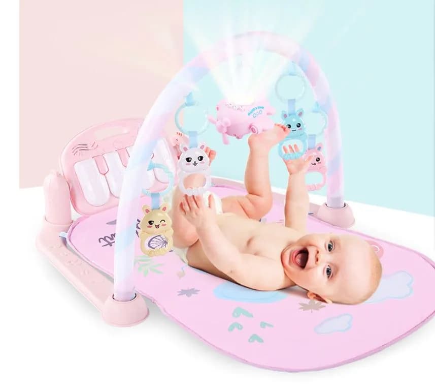 image-Baby toy gym baby foot piano new baby toy music early education puzzle toy