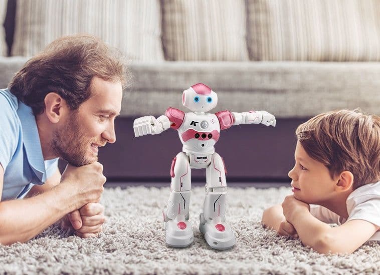 image-Remote Control Toy Smart Robot Electric Dancing Toy Cross-border Amazon Wish Boys And Girls