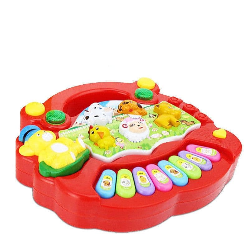 image-Educational Toys Farm Animal Keyboard Musical Instrument Child Baby Toys