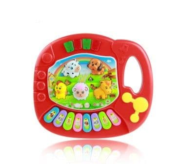 image-Educational Toys Farm Animal Keyboard Musical Instrument Child Baby Toys