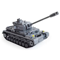 image-Kazi Large Panzer IV Tank 1193pcs Building Blocks Military Army Constructor set Educational Toys for Children Compatible