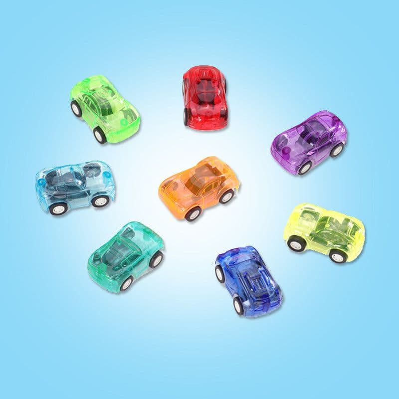 image-Candy color pocket pull back car transparent pull back car