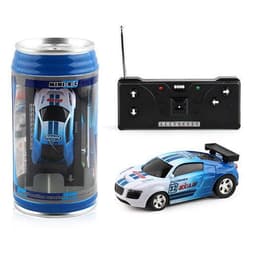 image-Coke Can Mini RC Car Radio Remote Control Micro Racing Car 4 Frequencies