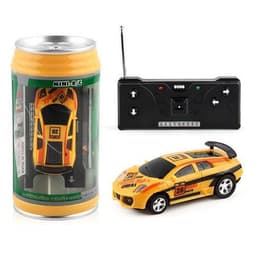 image-Coke Can Mini RC Car Radio Remote Control Micro Racing Car 4 Frequencies