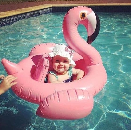 image-Flamingo Baby Pool Float
