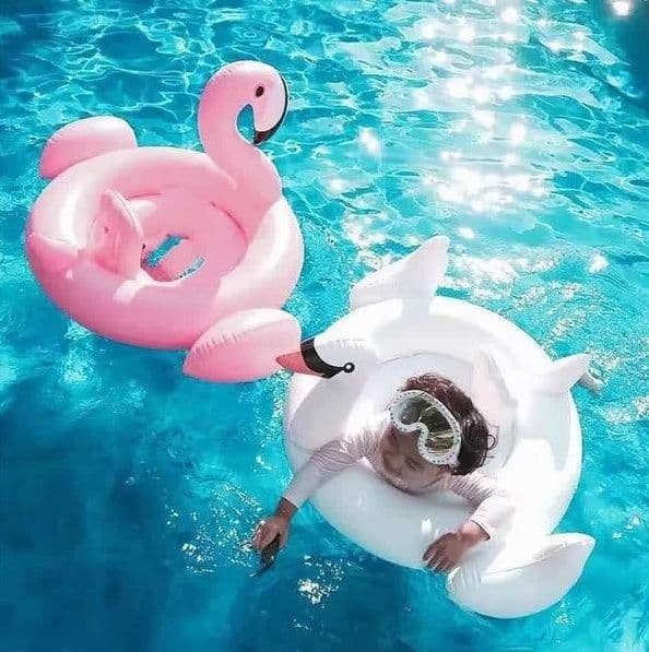 image-Flamingo Baby Pool Float