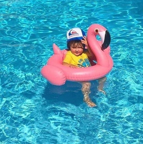 image-Flamingo Baby Pool Float
