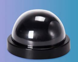 image-False monitoring fake camera fake hemisphere large with light