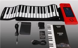 image-Hand roll piano 88 key transfer portable