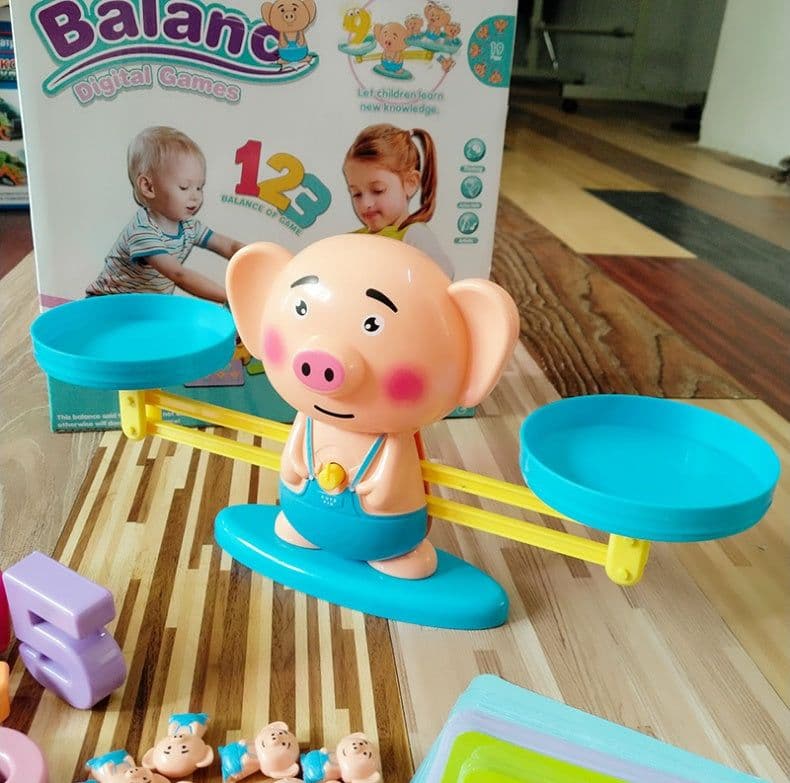 image-Monkey Balance Children Early Digital Addition and Subtraction Toys