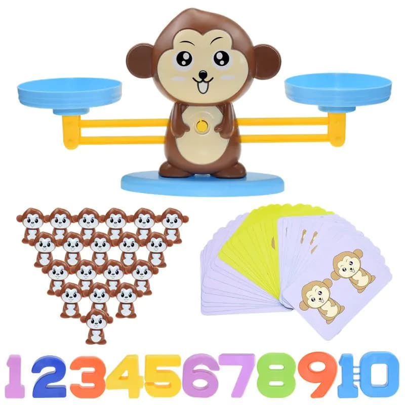 image-Monkey Balance Children Early Digital Addition and Subtraction Toys