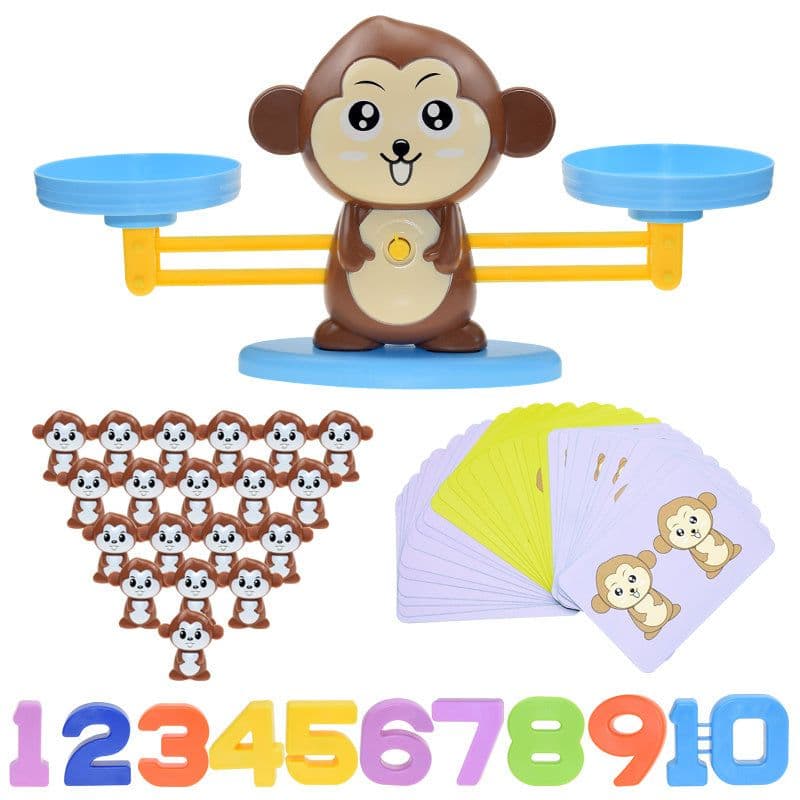 image-Monkey Balance Children Early Digital Addition and Subtraction Toys