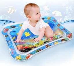image-Baby Inflatable Water Mat, Infants Summer Beach Water Mat Patted Pad Water Cushion For Infants Toddlers Summer Activity Play Toys Baby Pillows
