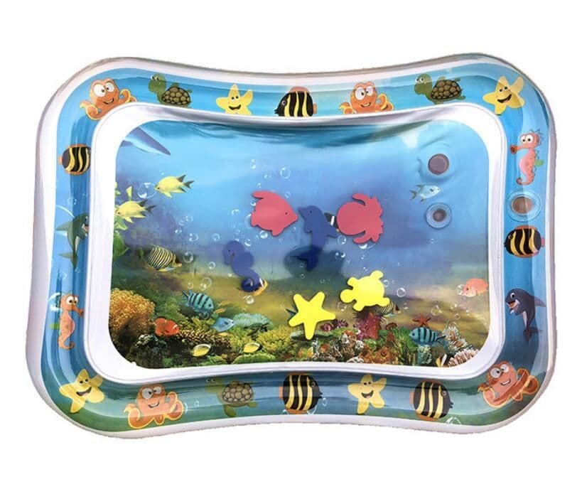 image-Baby Inflatable Water Mat, Infants Summer Beach Water Mat Patted Pad Water Cushion For Infants Toddlers Summer Activity Play Toys Baby Pillows