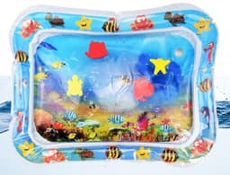 image-Baby Inflatable Water Mat, Infants Summer Beach Water Mat Patted Pad Water Cushion For Infants Toddlers Summer Activity Play Toys Baby Pillows