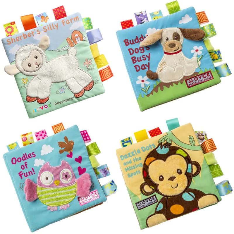 image-Animal Embroidery Books Puzzle Books Stereoscopic Books Baby Books Can''t Tear Broken Books Pass CPC Check