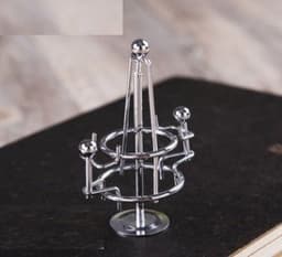 image-Balance Iron Ball Crafts Stainless Steel Swing Weightlifting Iron Man Tumbler Decoration