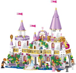 image-QL1106 Windsor Castle Dreams Fairy City Children and Girls Puzzle Assembled Building Blocks Toys