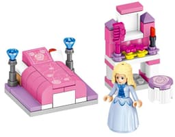image-QL1106 Windsor Castle Dreams Fairy City Children and Girls Puzzle Assembled Building Blocks Toys